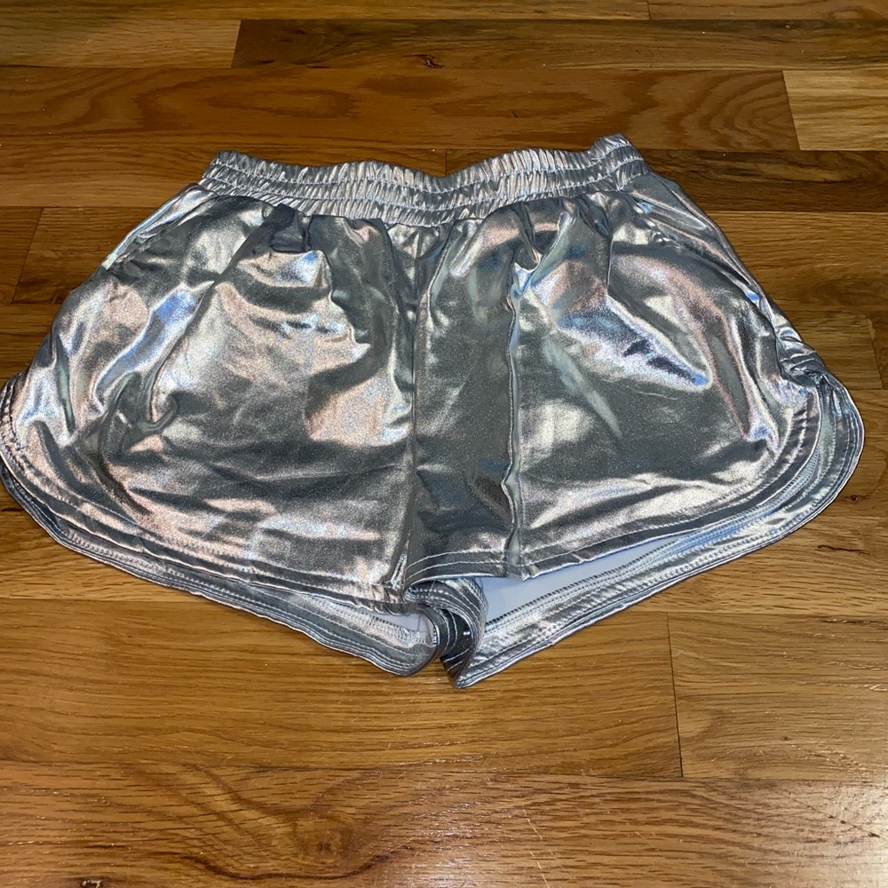 Silver shorts
